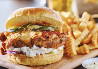 chicken sandwich franchise that's not chick fil a with francoach